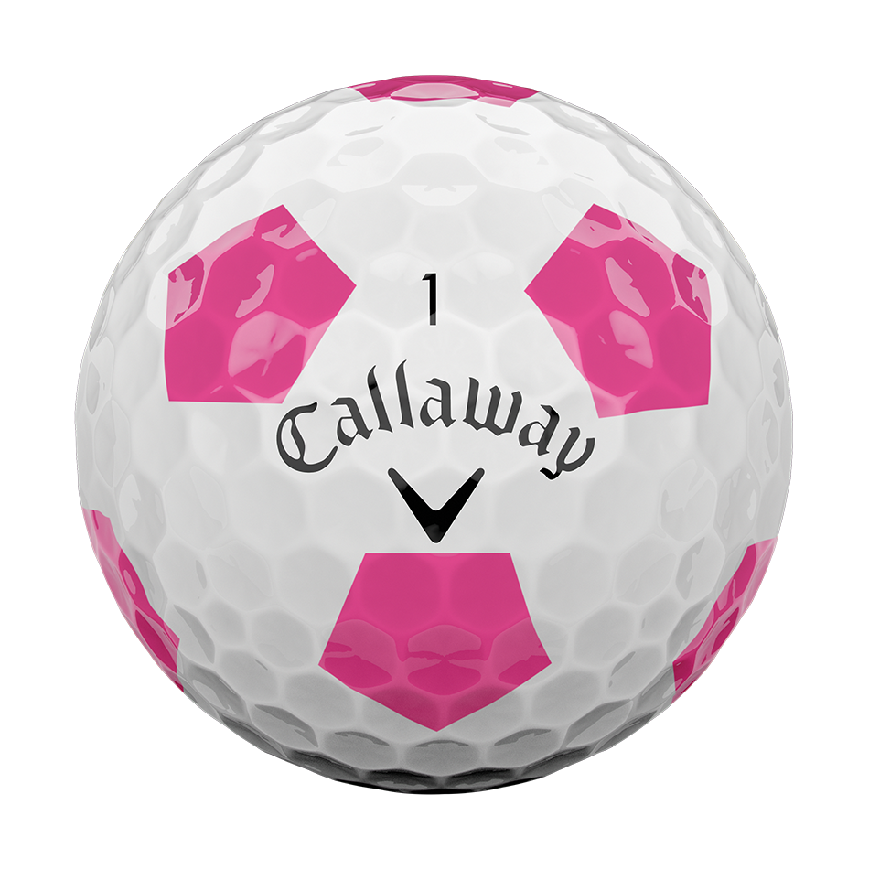Chrome Soft Truvis Pink Golf Ball
