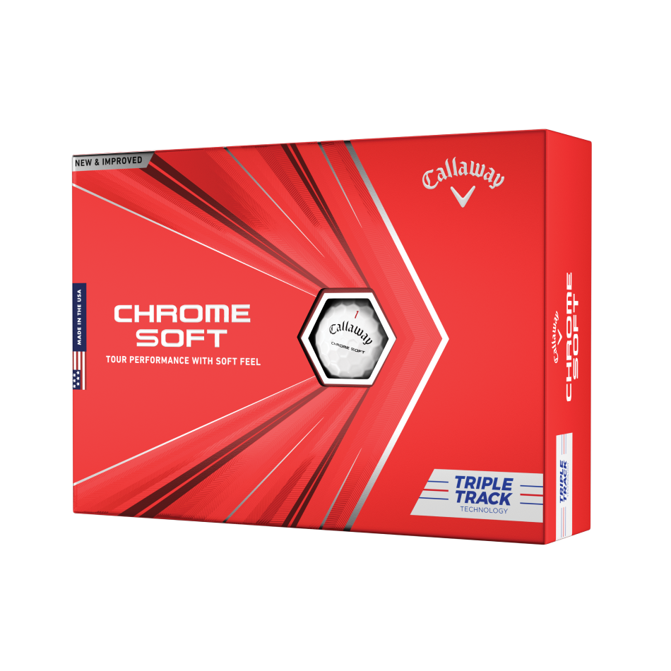 Chrome Soft Triple Track Golf Balls
