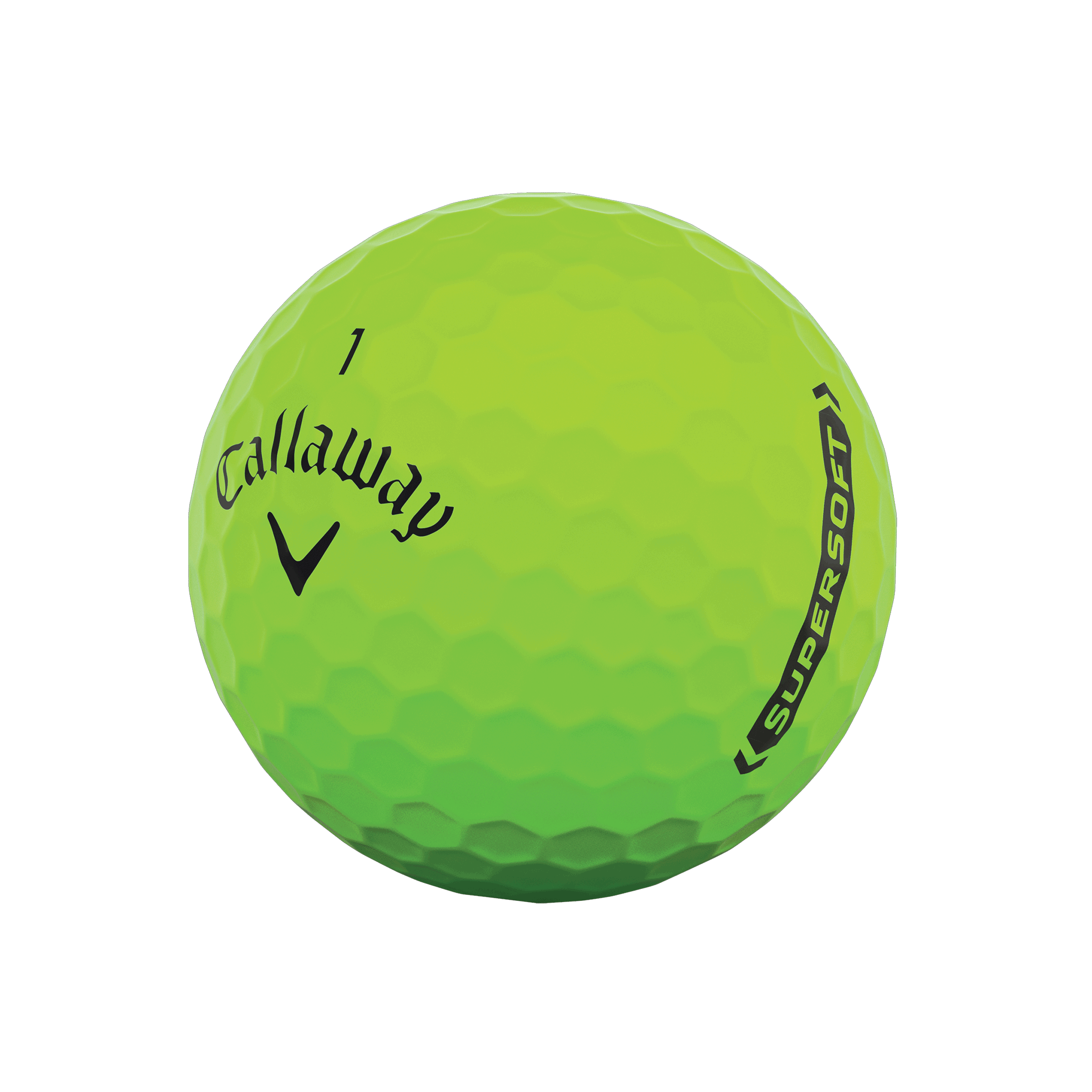 Callaway green golf balls