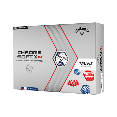 Chrome Soft X LS USA Truvis Golf Balls