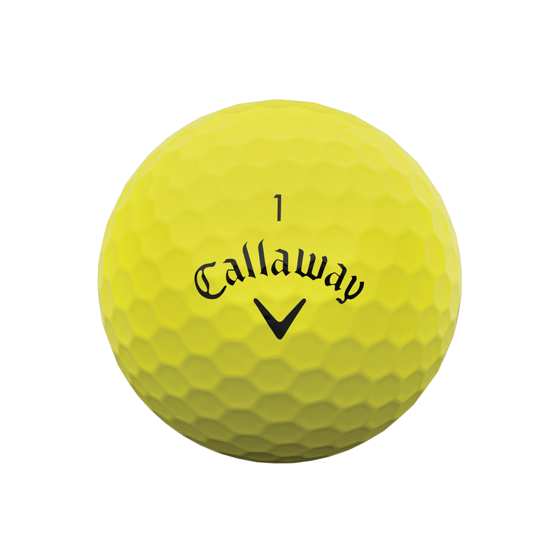 Superfast Bold Yellow 15-Pack Golf Balls - View 3