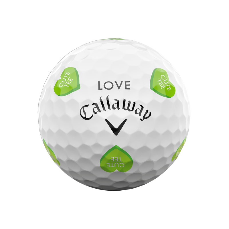 Chrome Tour Valentine’s Golf Hearts Golf Balls - View 10