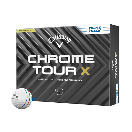 Chrome Tour X Triple Track Golf Balls
