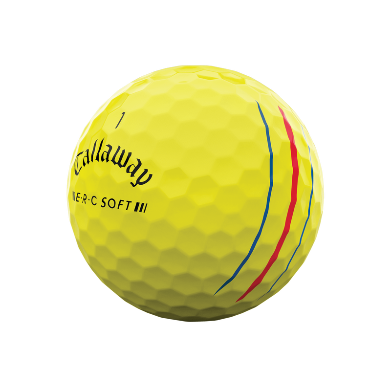 E•R•C Soft Yellow Golf Balls - View 2
