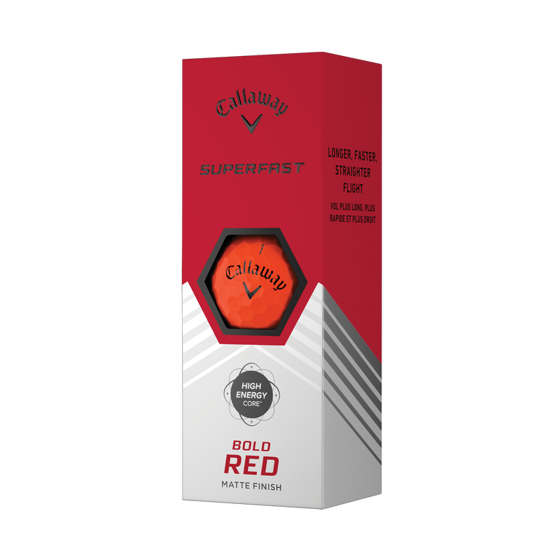 Superfast Bold Red 15-Pack Golf Balls - View 4