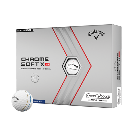 Limited Edition Chrome Soft X LS 22 Triple Track 'Good Good' Golf Balls