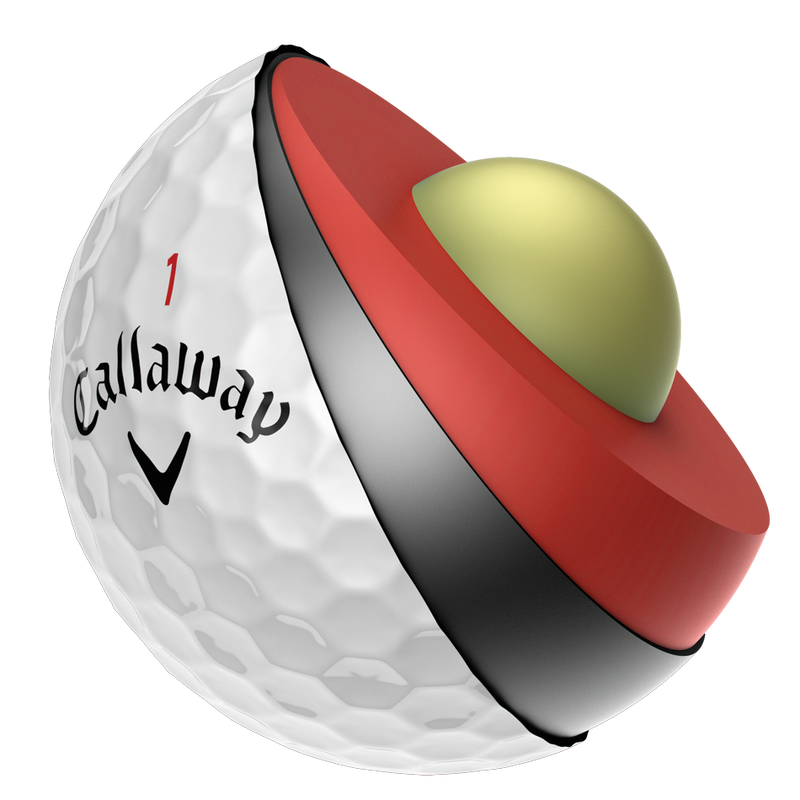 Chrome Soft Logo Golf Balls - View 4