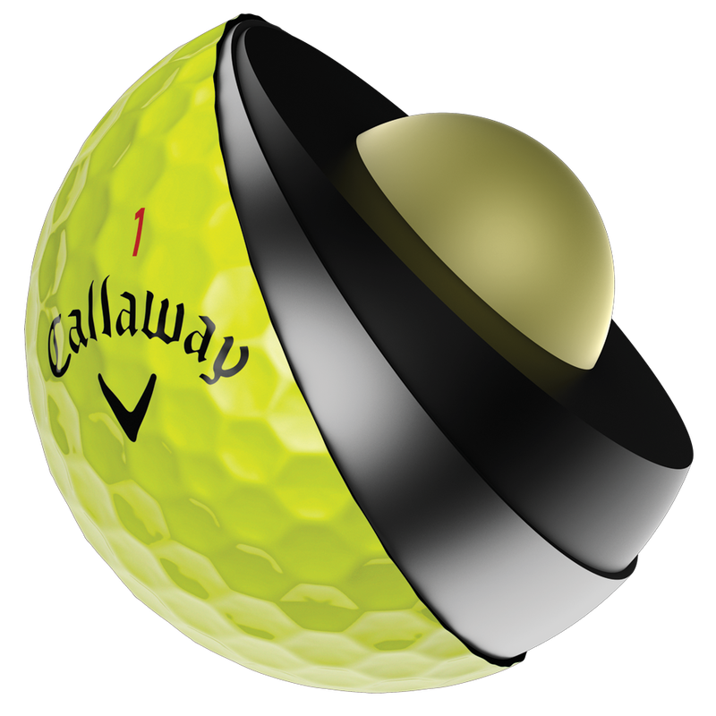 Chrome Soft X Yellow Logo Golf Balls - View 7