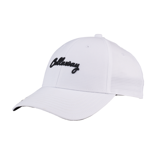 CALLAWAY 2024 WOMEN S STITCH MAGNET ADJUSTABLE HAT White Pink Pearl