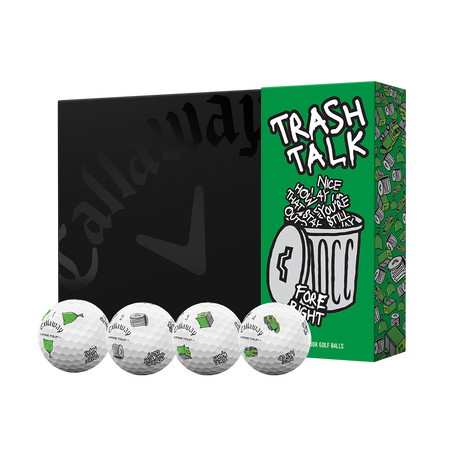 Chrome Tour Trash Talk Golf Balls
