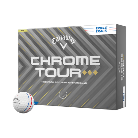Chrome Tour Triple Diamond Triple Track Golf Balls