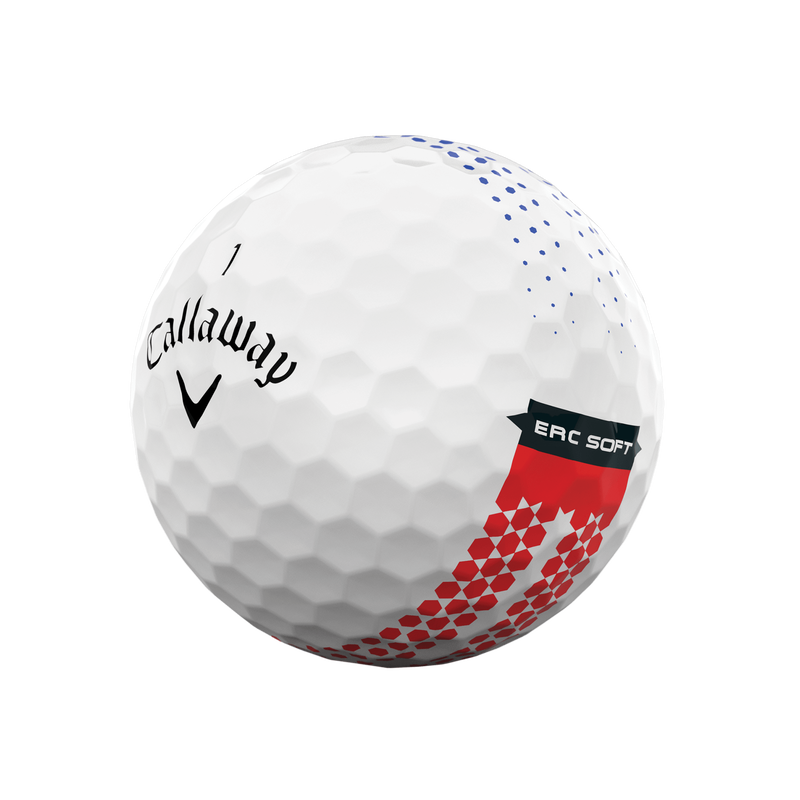 2023 E•R•C Soft 360 Fade Golf Balls - View 2
