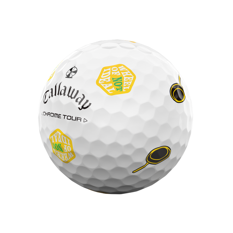 Chrome Tour Good Good Wheel of Not Ideal Golf Balls - View 4