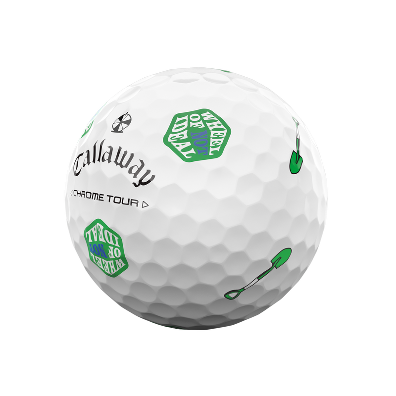 Chrome Tour Good Good Wheel of Not Ideal Golf Balls - View 8