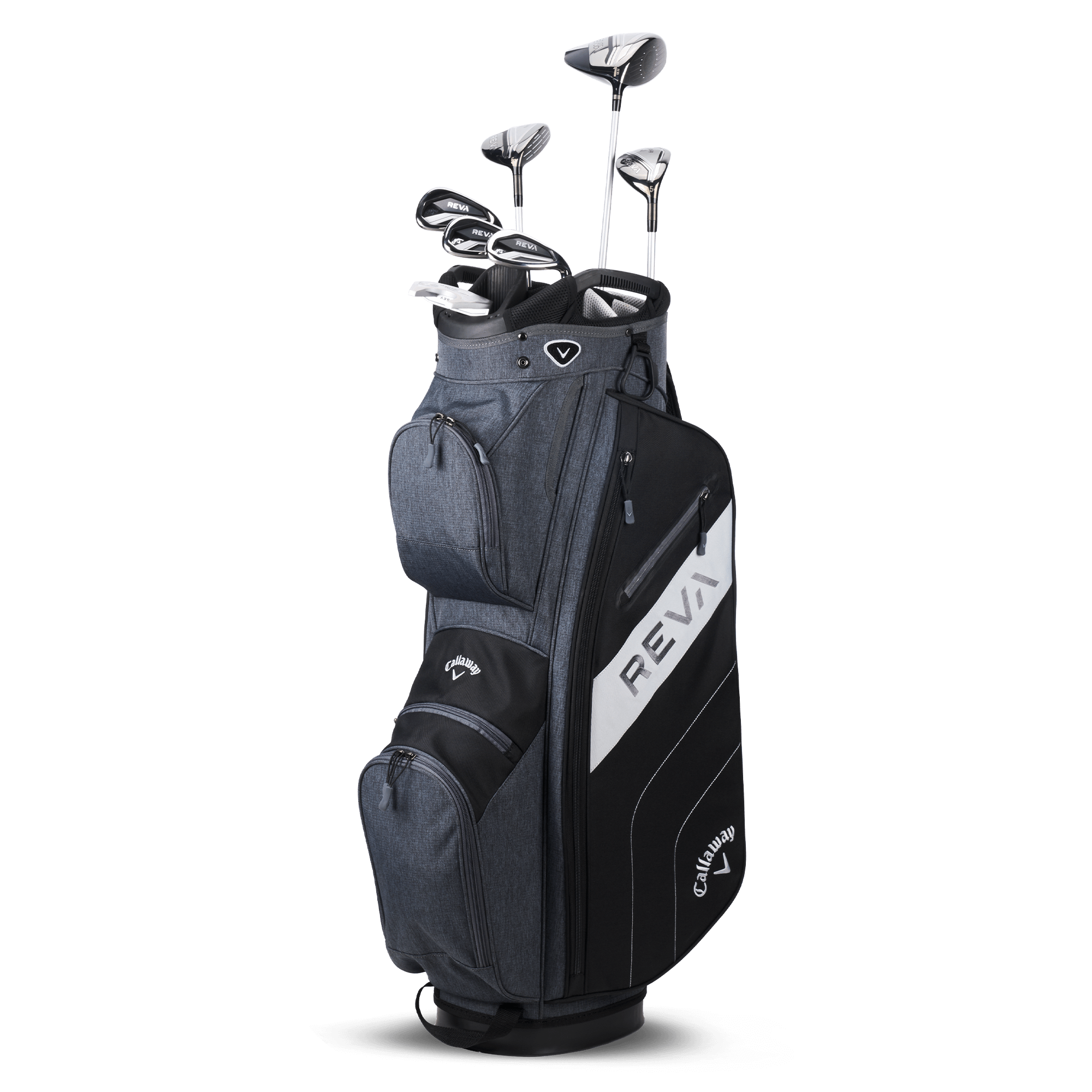 【最安値に挑戦】 Women's REVA 8-Piece Cart Bag Complete Set ゴルフバッグ・キャディバッグ