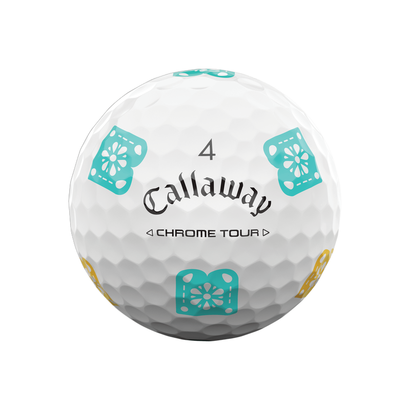 Limited Edition - Chrome Tour Golf Balls - April Major