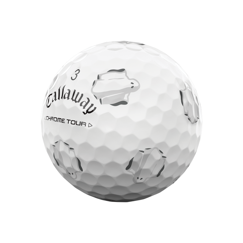 Chrome Tour Halloween Golf Balls - View 10