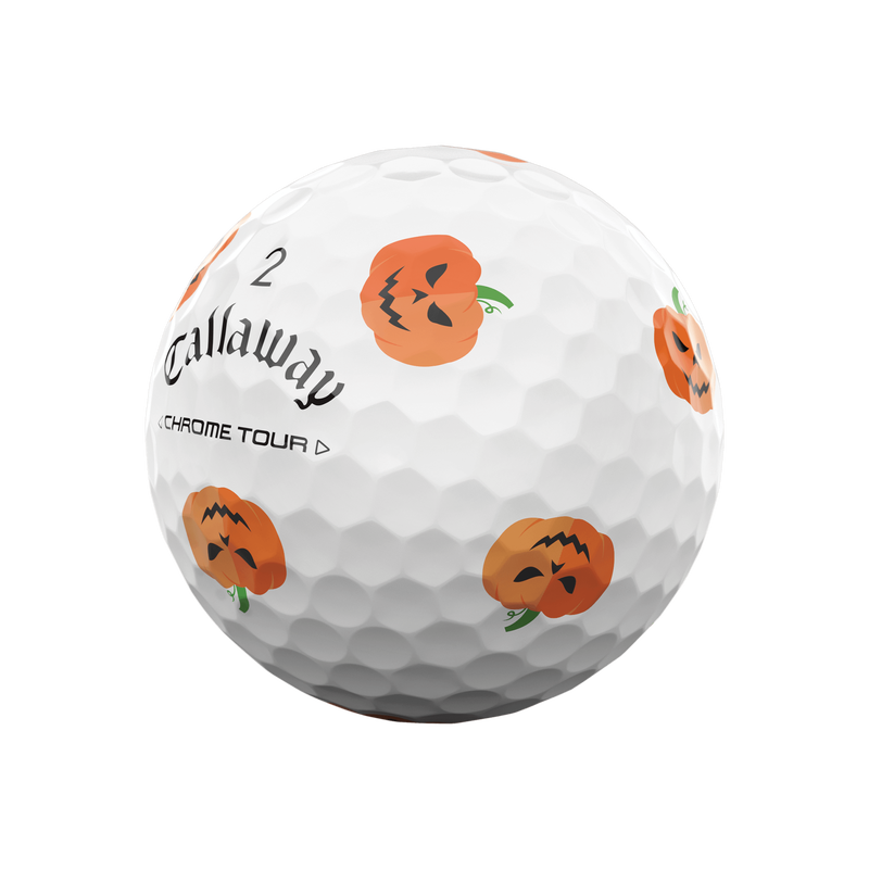 Chrome Tour Halloween Golf Balls - View 2