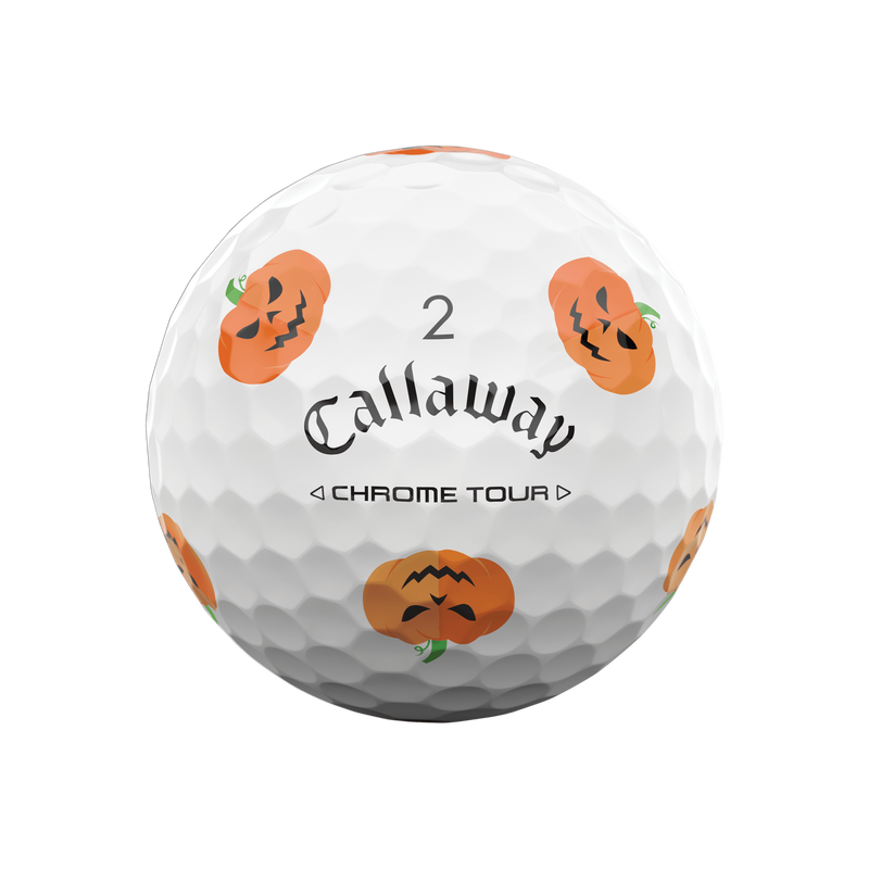 Chrome Tour Halloween Golf Balls - View 5