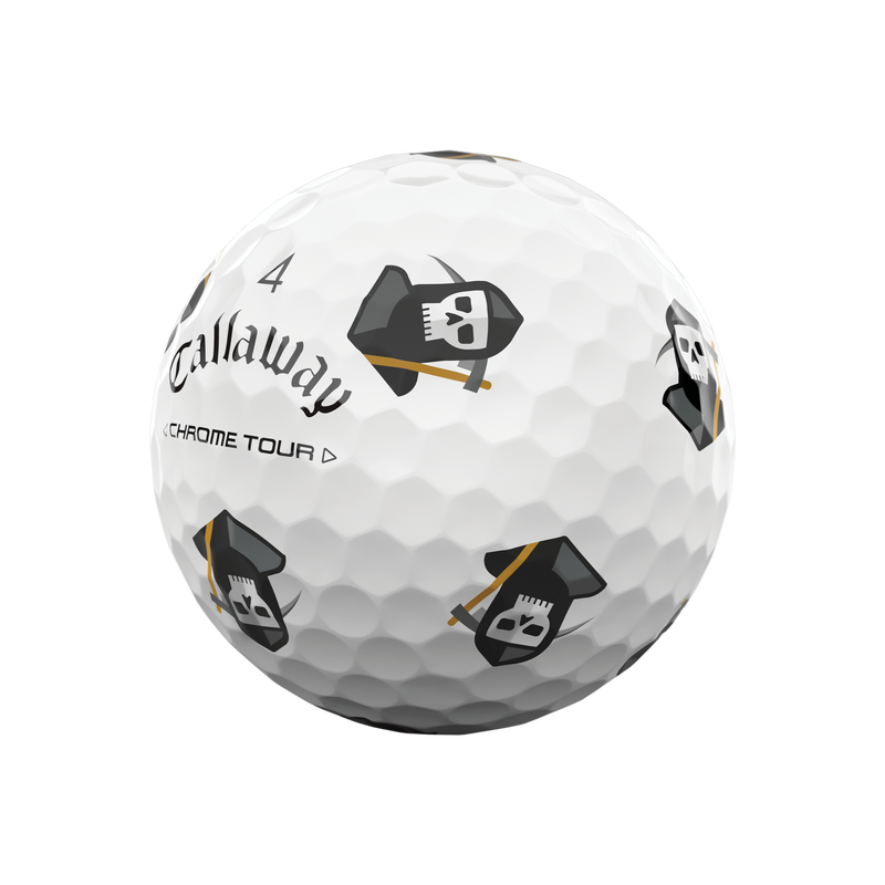 Chrome Tour Halloween Golf Balls - View 6