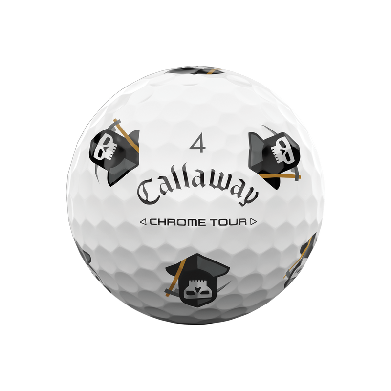 Chrome Tour Halloween Golf Balls - View 7