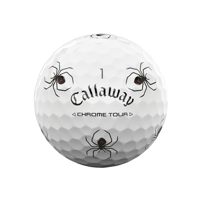 Chrome Tour Halloween Golf Balls - View 9