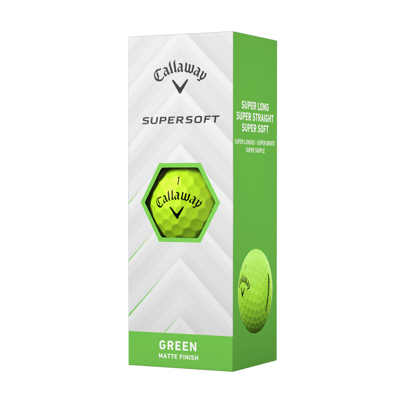 Supersoft Matte Green Golf Balls - View 4