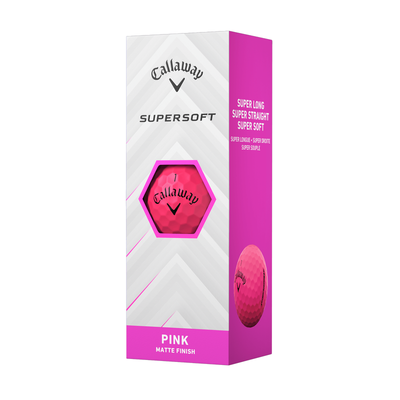 Supersoft Matte Pink Golf Balls - View 4