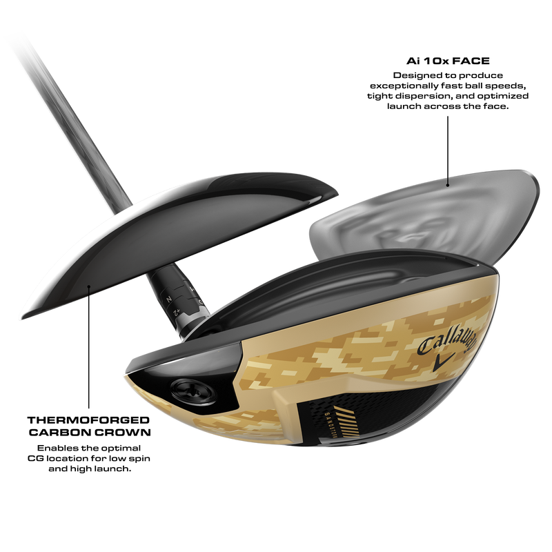 Elyte Sandstorm Triple Diamond Max Driver - View 8