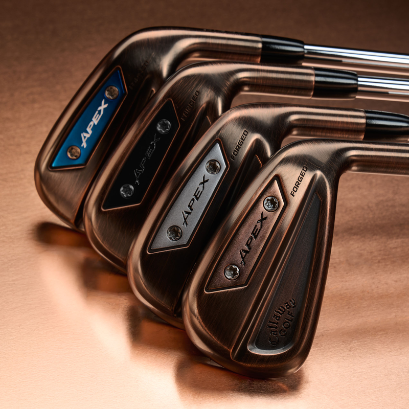 APEX Ai300 Brushed Copper Irons - View 2
