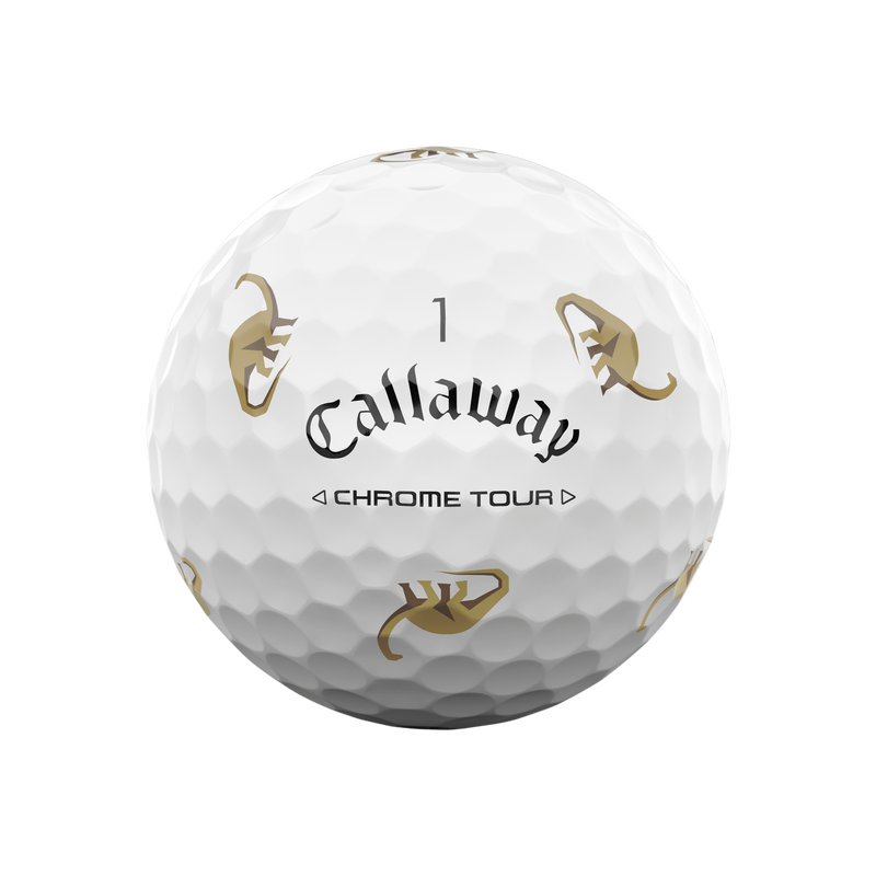 Chrome Tour Dino Golf Balls - View 3