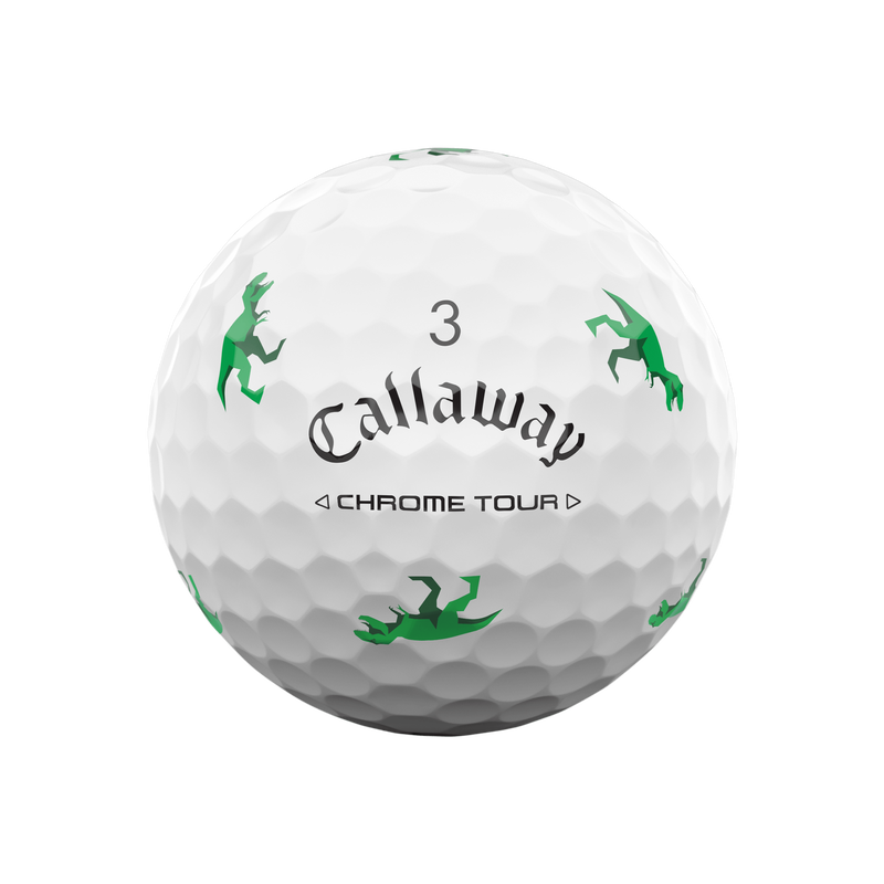 Chrome Tour Dino Golf Balls - View 7