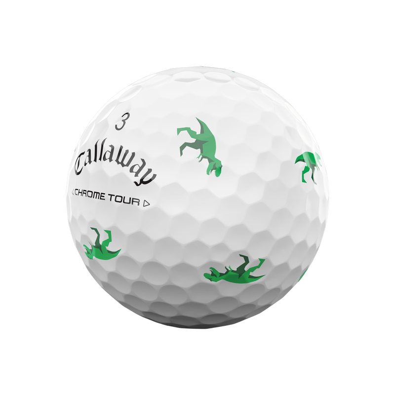 Chrome Tour Dino Golf Balls - View 8