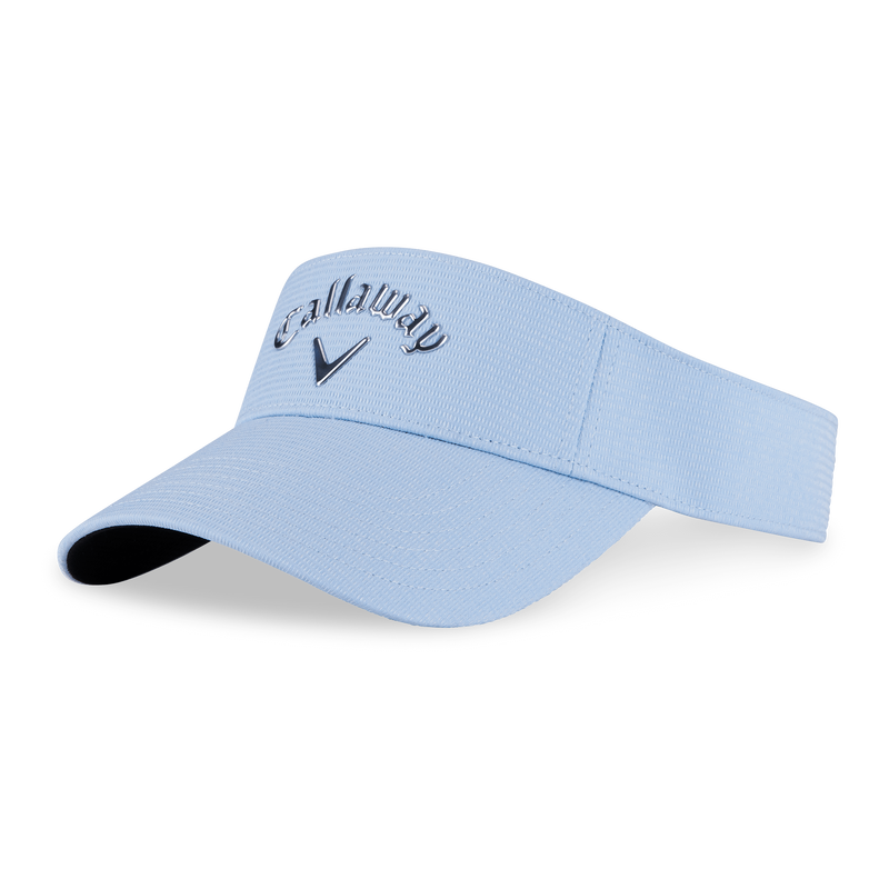 Women's Liquid Metal Adjustable Visor - View 1