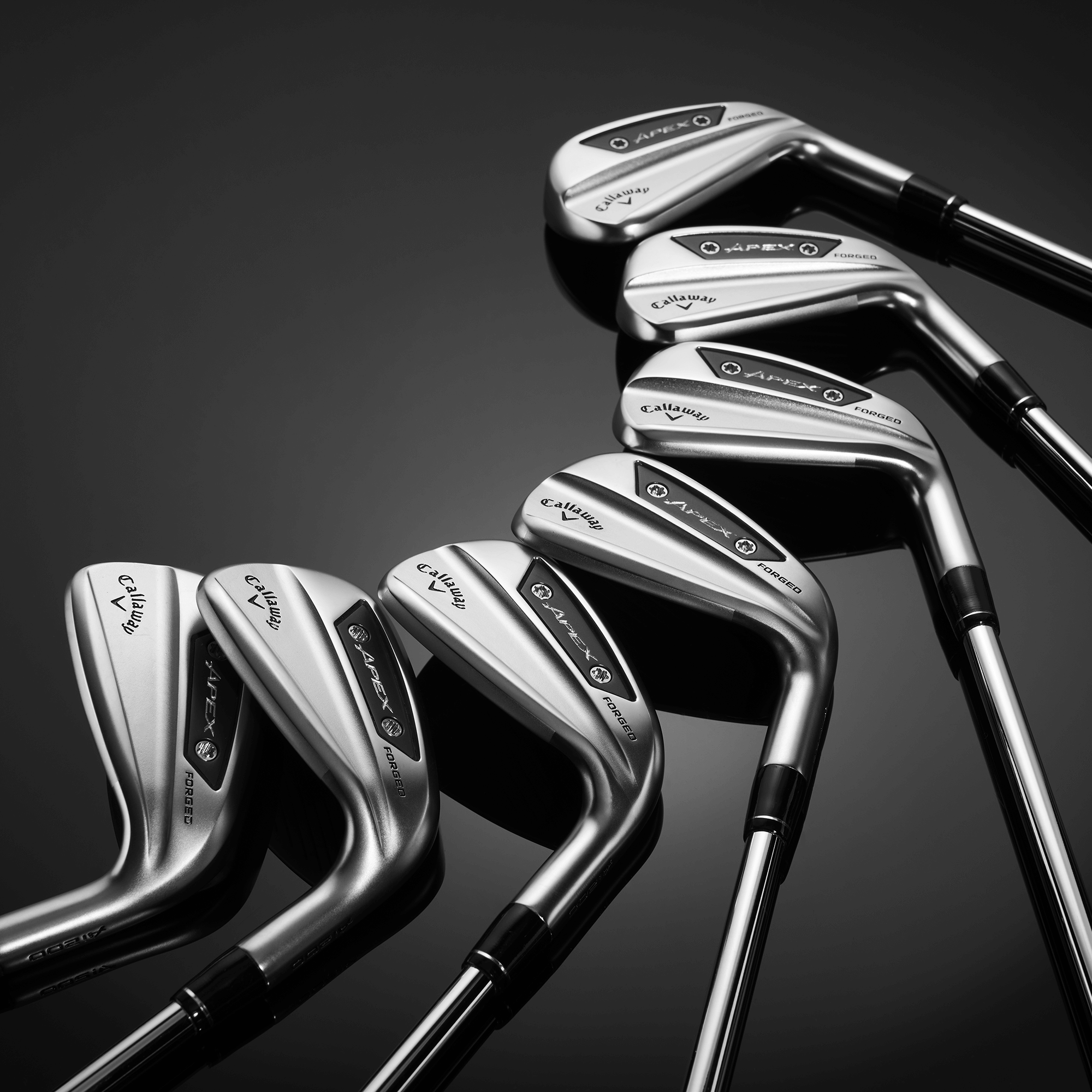 ⑥Callaway APEX 4 23° NEW 2024 Callaway Apex Pro Forged 4-PW Iron Set Dynamic Gold