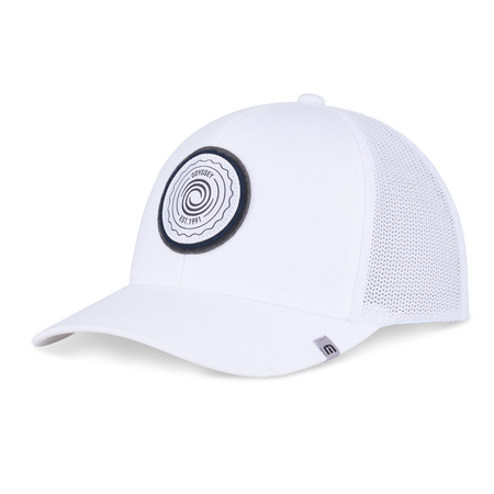 Widder 2.0 Snapback Odyssey Swirl Patch Hat by TravisMathew