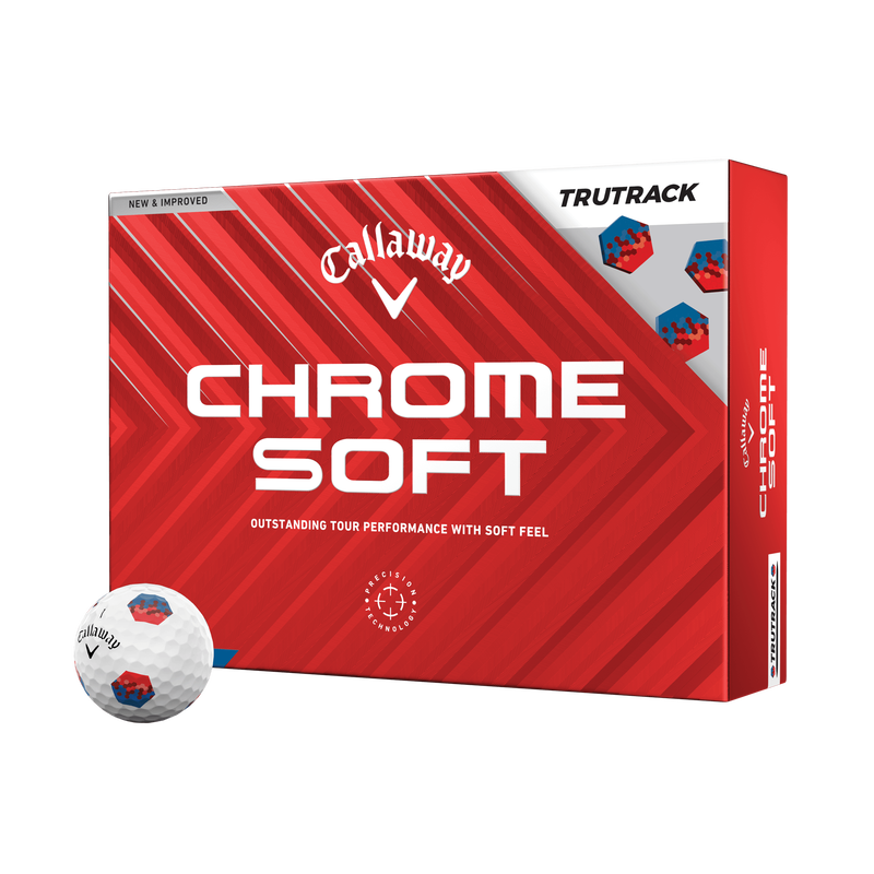 Chrome Soft TruTrack Golf Balls - View 1