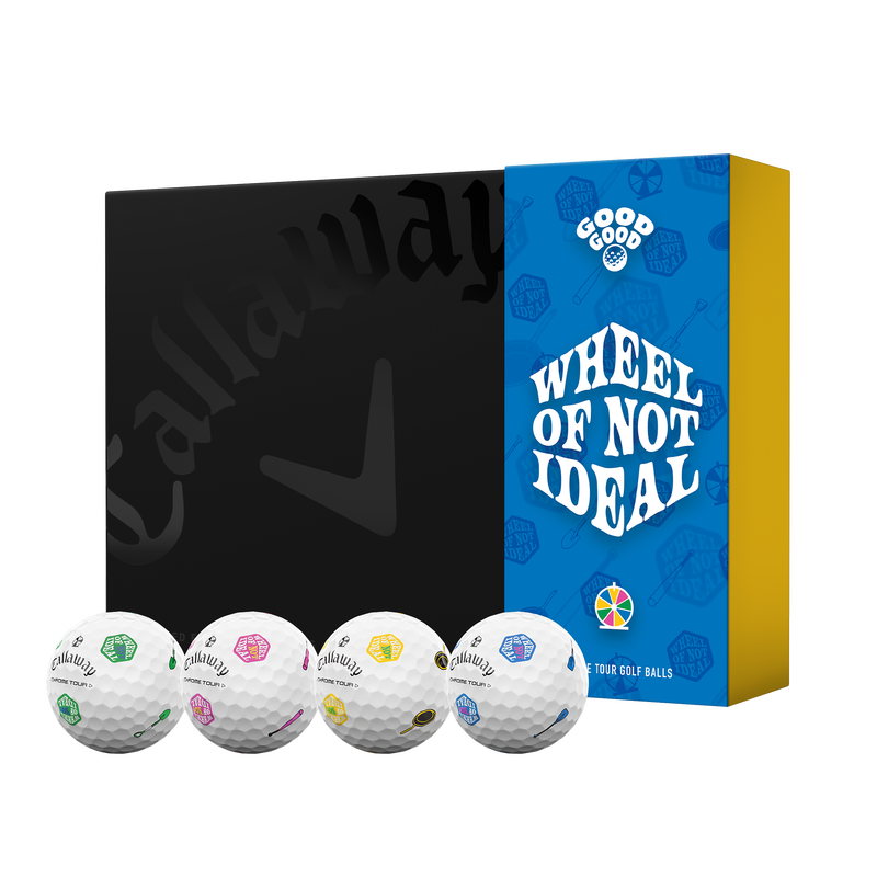 Chrome Tour Good Good Wheel of Not Ideal Golf Balls - View 1