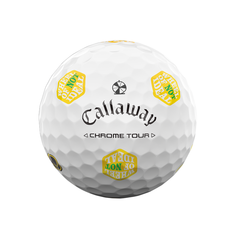 Chrome Tour Good Good Wheel of Not Ideal Golf Balls - View 3
