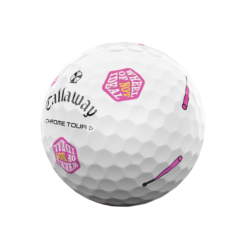 Chrome Tour Good Good Wheel of Not Ideal Golf Balls - View 6
