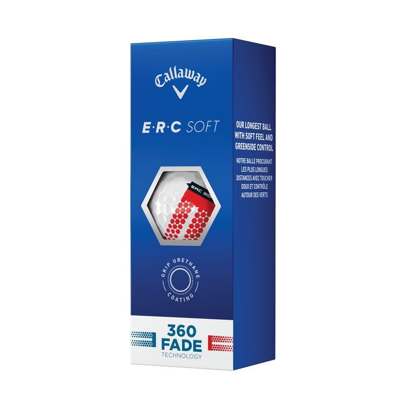 2023 E•R•C Soft 360 Fade Golf Balls - View 5