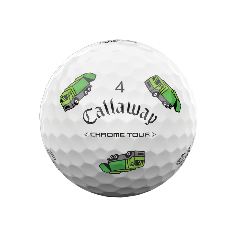 Chrome Tour Trash Talk Golf Balls - View 8