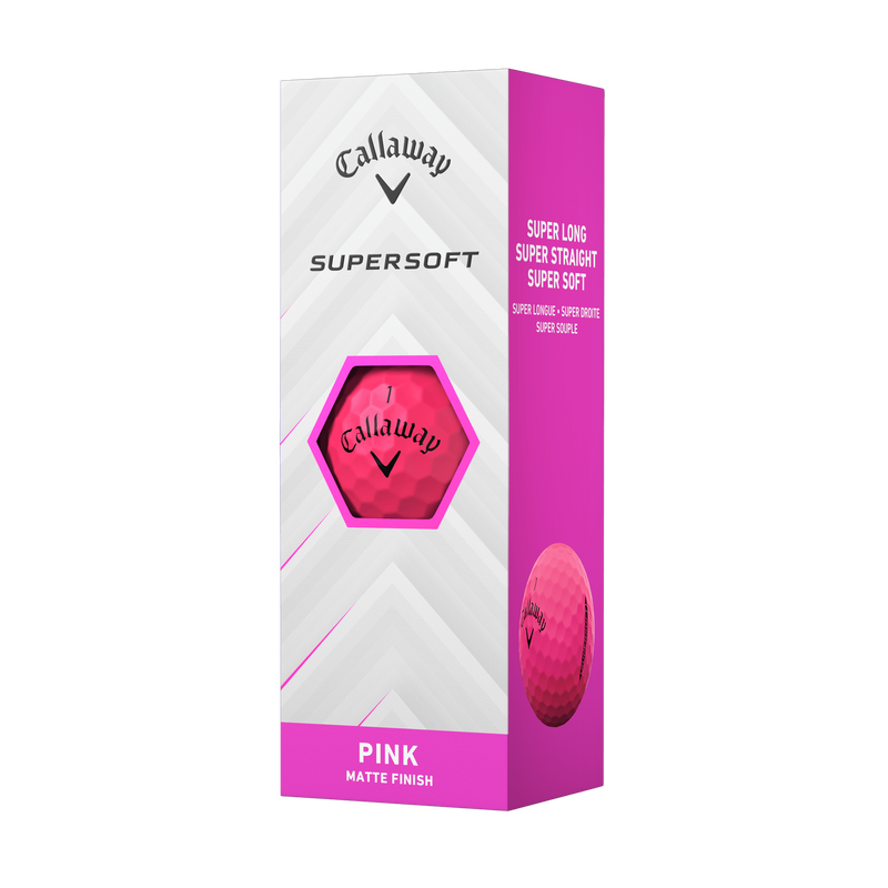 Supersoft Matte Pink Golf Balls - View 4