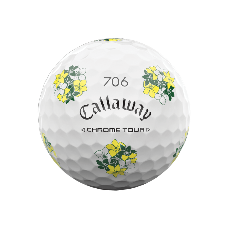 Chrome Tour Major Series: April Major Golf Balls - View 4
