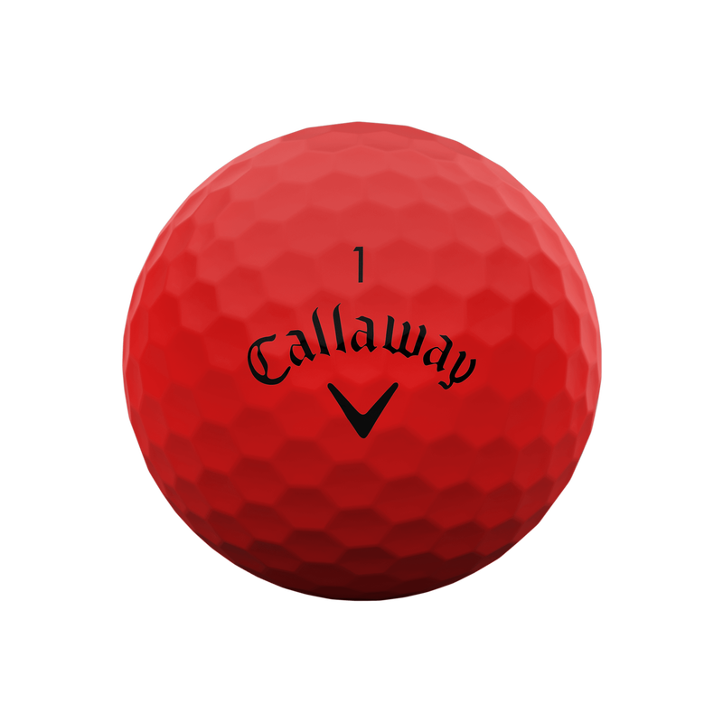 Supersoft Matte Red Golf Balls - View 3