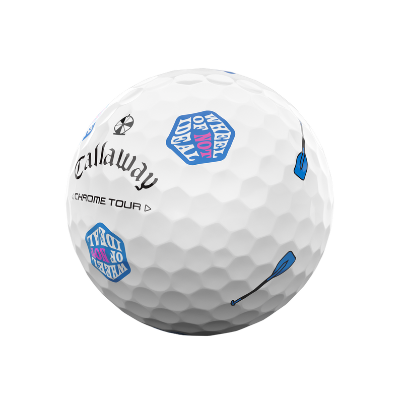 Chrome Tour Good Good Wheel of Not Ideal Golf Balls - View 10