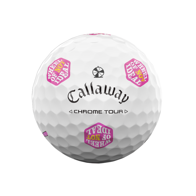 Chrome Tour Good Good Wheel of Not Ideal Golf Balls - View 5