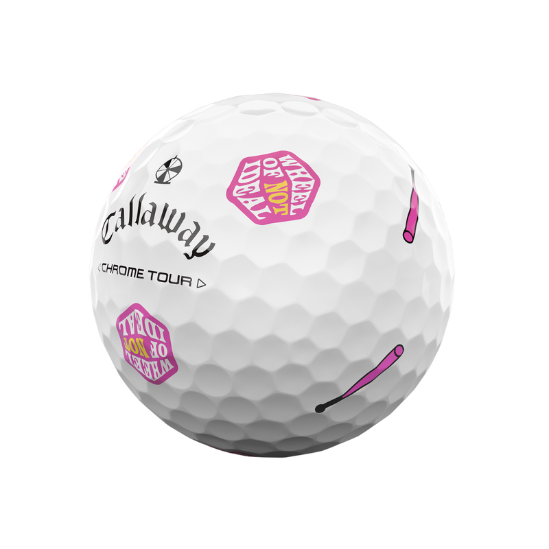 Chrome Tour Good Good Wheel of Not Ideal Golf Balls - View 6