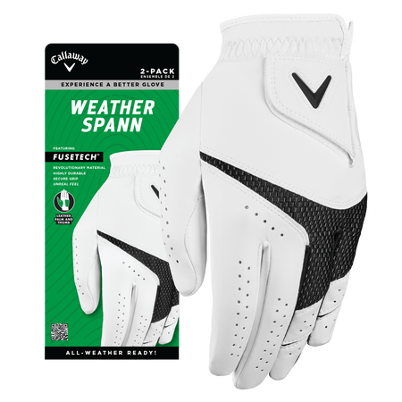 Women's Weather Spann Golf Gloves (2-Pack)