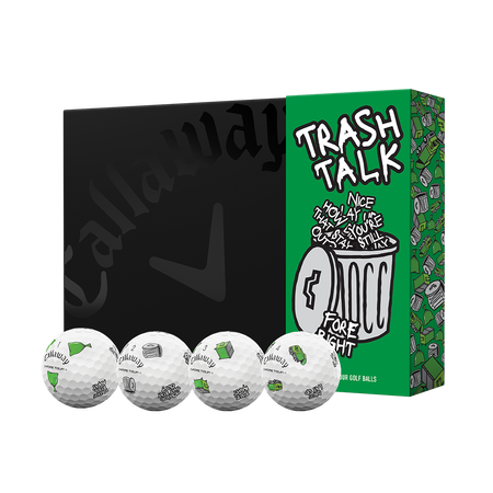 Chrome Tour Trash Talk Golf Balls